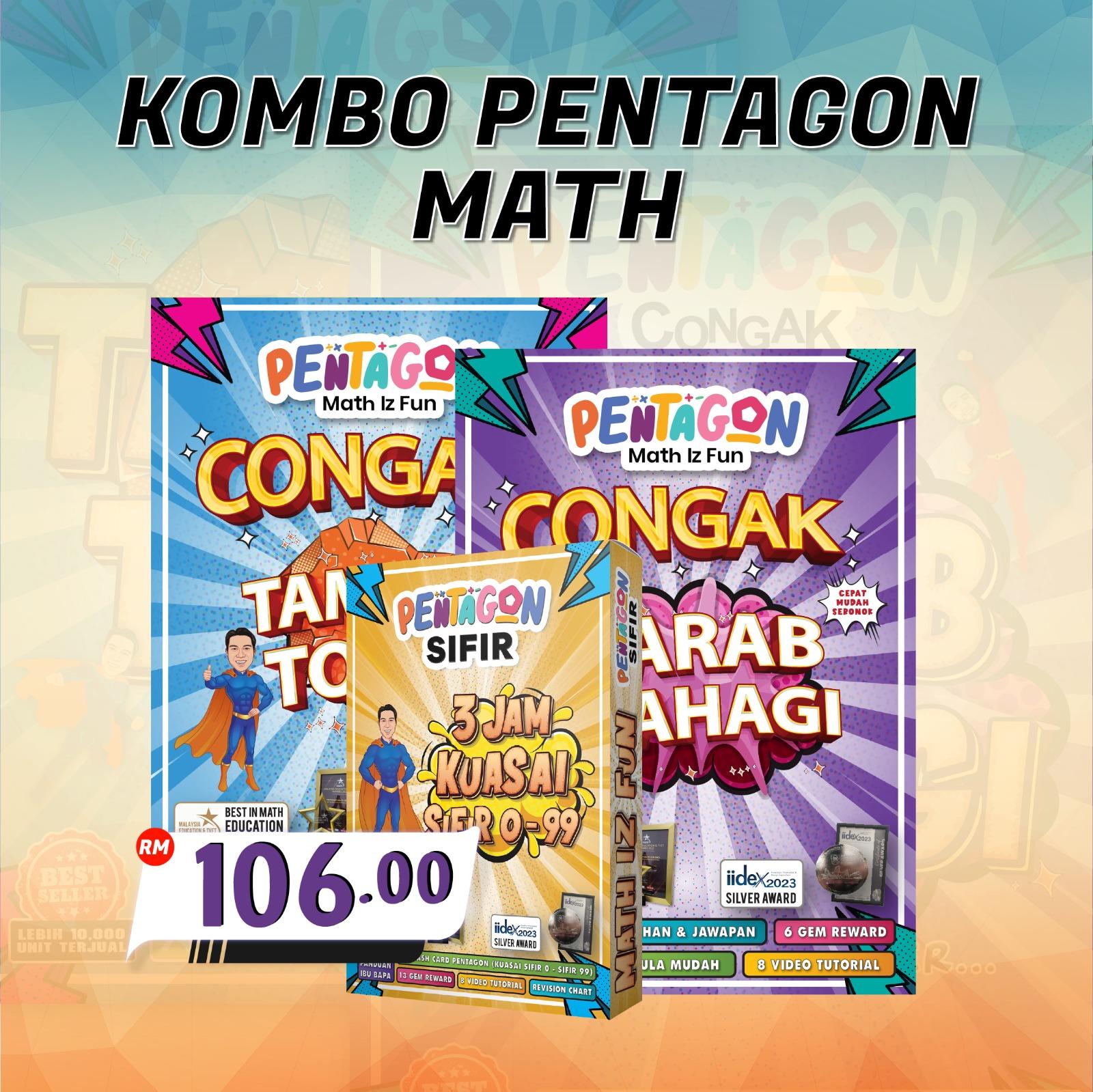 Kombo Level 1 - Sifir, Tambah, Tolak, Darab dan Bahagi